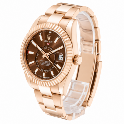 Rolex 18K Rose Gold Sky-Dweller 42MM 336935 Watch